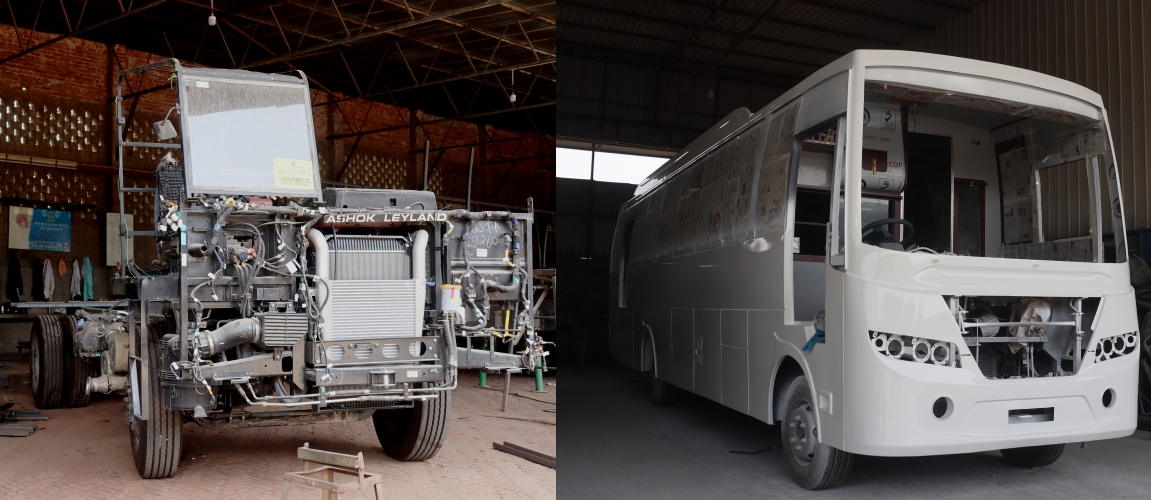 bus body manufacturing gobind body builders